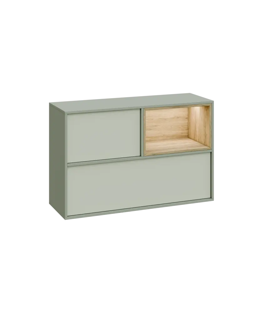 ERY H1231 P horní modul, pravý, 2-výklop/nika, 770x1200x400, vodní